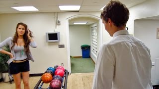 Bowling in the White House basement