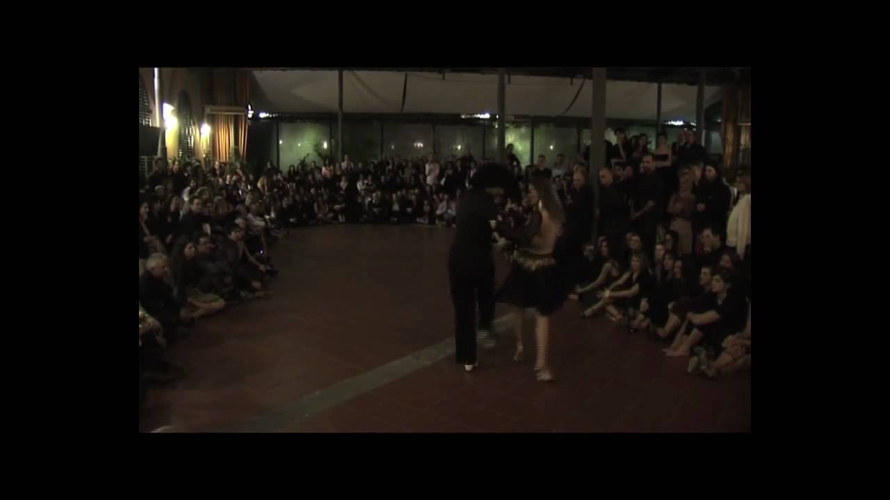 Grande Encuentro de Tango 2010 Villa Castelletti, esibizione sebastian arce' y mariana montes tango valz