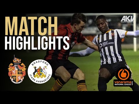 Highlights | Spennymoor Town 0-2 Bradford (Park Avenue)