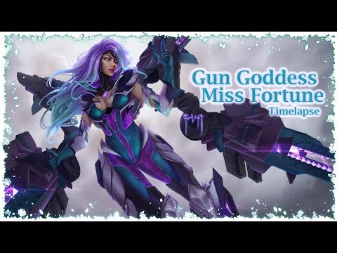 Gun Goddess Miss Fortune: Iris Fade [Illustration]