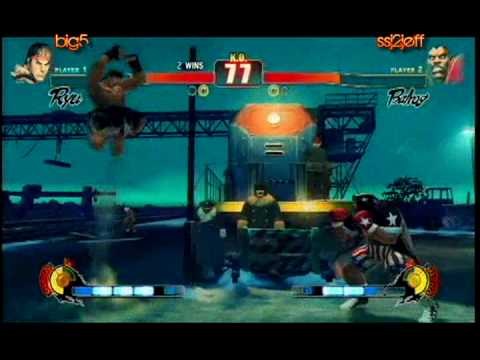 1/30/10 Street Fighter 4 Grind Time Big5 (Ry) vs SSJ2Jeff (Ba)