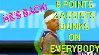 Isaiah Thomas Returns! (With Edits!!!)