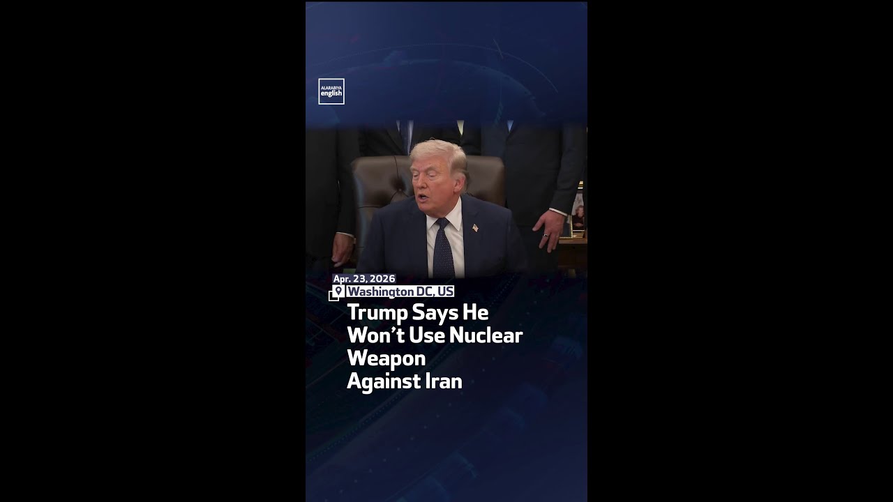 Video | Trump Says He Won’t Use Nuclear Weapon Against Iran