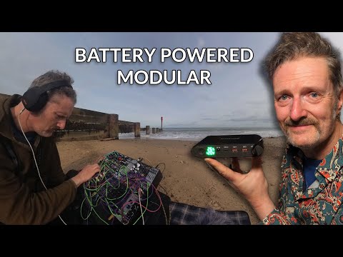 Batteriebetriebenes Modulares: Ihr Eurorack-System im Freien nutzen