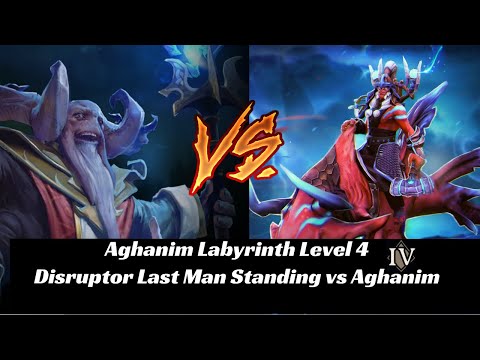 Aghanim Labyrinth Level 4 - Disruptor Solo Aghanim's "My Last Will" | Grand Magus Dota 2