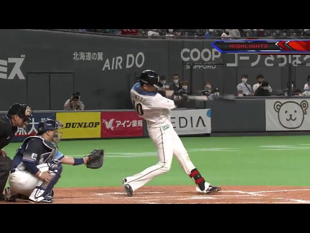 10月13日 ファイターズ対ライオンズ ハイライト