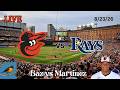 Baltimore Orioles vs Tampa Bay Rays | LIVE Play-by-Play & Analysis | 8/23/26 | Baz - Game 131