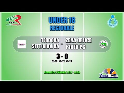 Under 18 regionale: TEODORA SETT.  GIOV. RA  - ZENA OFFICE RIVER PC