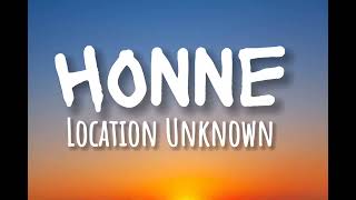 HONNE - Location Unknown feat. BEKA (Lyrics video)