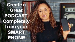 🎙📱 How to Start a Podcast on Your Phone | Anchor Podcast Tutorial (2022)