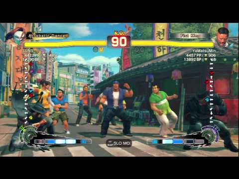 SUNS_ [Vega] Vs YaMatsuMin [Dudley] SSF4 AE Japanese Online Ranked Matches - PSN