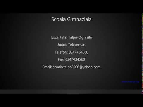 Scoala Gimnaziala Talpa-Ograzile