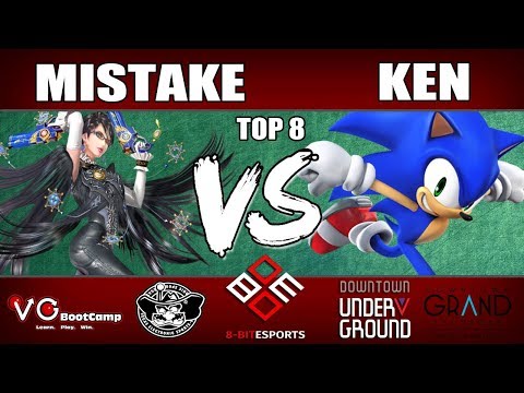 Mistake (Bayonetta) vs Ken (Sonic) W Top 8 - UNLV 8Bit & VGBootCamp: Summer School