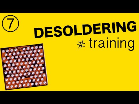 How to Desolder SMD Components  using the Air Station