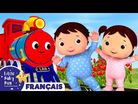 Tchou Tchou le Train | Comptines et Chansons pour Bébés | Little Baby Bum en Français