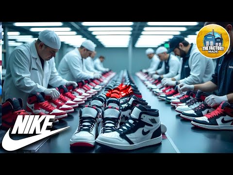 How Nike Shoes are Made in Factory || Why Nike Shoes are so Expensive?