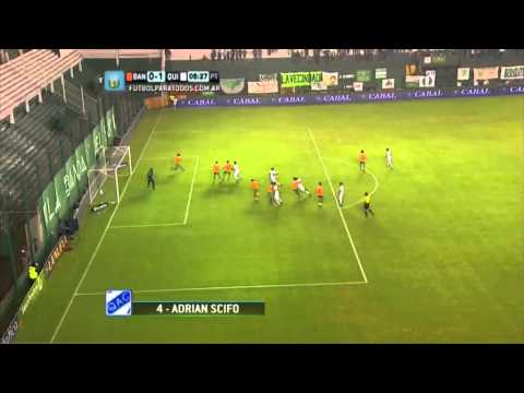 Gol de Scifo. Banfield 0 - Quilmes 1. Torneo Primera Divisiòn 2014. FPT