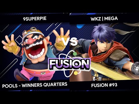 Fusion #93 - 9SuperPIE (Wario) vs Mega (Ike) - Pools - Winners Quarters