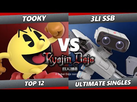 Kyojin Dojo - Tooky (Pac-Man) Vs. 3li_SSB (ROB) SSBU Ultimate Tournament