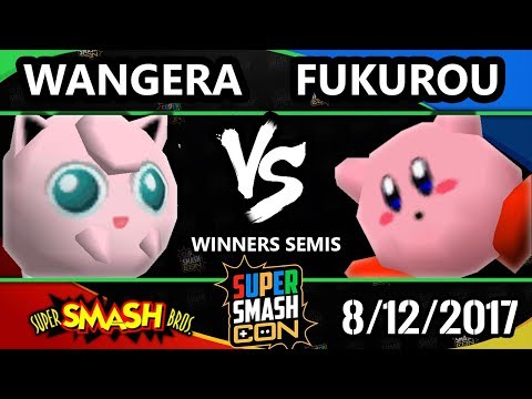 Smash Con 2017 Smash 64 - Wangera (Jigglypuff) Vs. Fukurou (Kirby) Super Smash Bros. WS