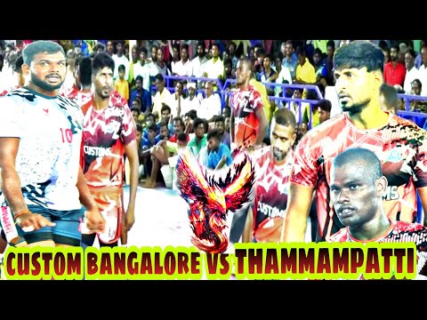 SEMI FINALS|KR THAMMAMPATTI vs CUSTOMS BANGALORE|MEYYANUR - SALEM SOUTH INDIA MENS KABADDI 2024