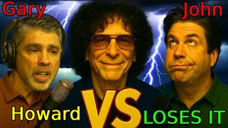 Howard Stern LOSES IT on Gary & John – The Fight That Shook the Studio!