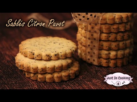 Recette Cookies au citron vert et graines de pavot