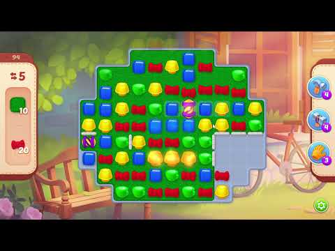 Homescapes 94 Level - 18 moves - NO BooSTERS