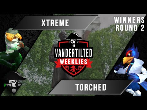VanderTILTED #23 - Melee Singles - Xtreme (Sheik, Luigi) VS Torched (Falco) - Winners Round 2