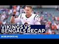 Bengals Shock Vikings In Overtime Recap and Analysis | CBS Sports HQ
