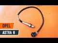 How To Change Lambda Sensor On OPEL ASTRA H Saloon TUTORIAL AUTODOC