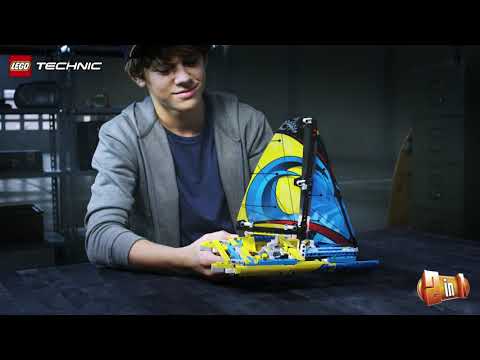 Конструктор Lp «Гоночная яхта» 20074 (Technic 42074) 369 деталей