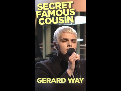 Gerard Way's SECRET Famous Cousin #shorts