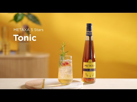 METAXA 5 Stars Tonic | classic cocktail recipe