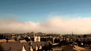 preview picture of video 'Time Lapse. Niebla sobre La Serena, Chile'