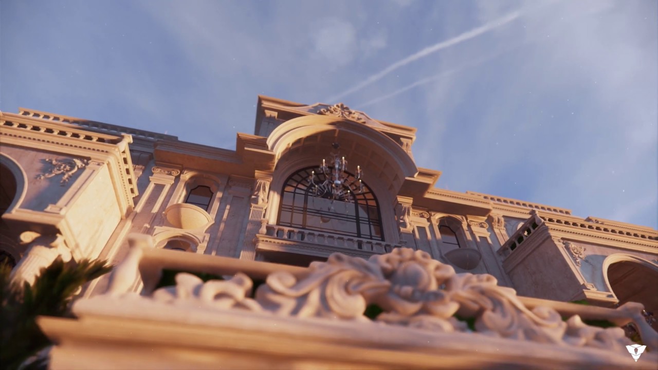 Classic facade - Architectural animation