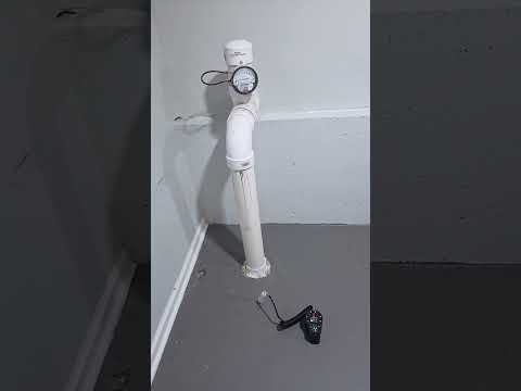 Radon Sniffer at a System Inspection