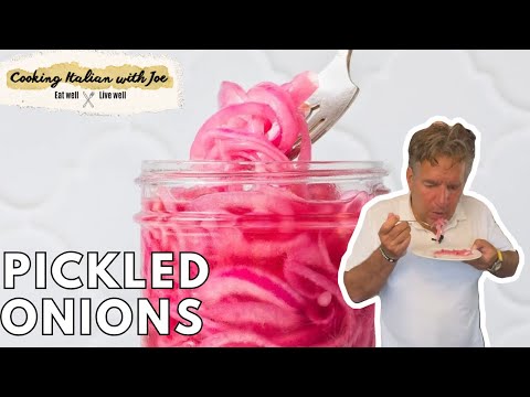 World's Best Pickled Red Onion Recipe | Cooking Italian with Joe