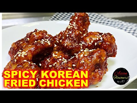 How to make spicy korean fried chicken | korean fried chicken