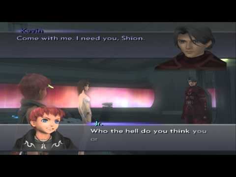 Xenosaga III HD Cutscene 211 - Kevin Speaks the Truth (ANT Facility) - JAPANESE - SWIMSUIT MODE