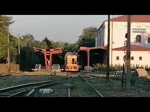 H270 pleacă din Stația Botoșani cu Trenul R5567 Botoșani-Suceava Nord 22.08.2020