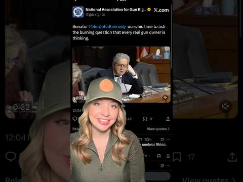 Senator Kennedy A True Legend!￼#2ndamendment #shortsfeed #shortsvideo #shorts Thumbnail