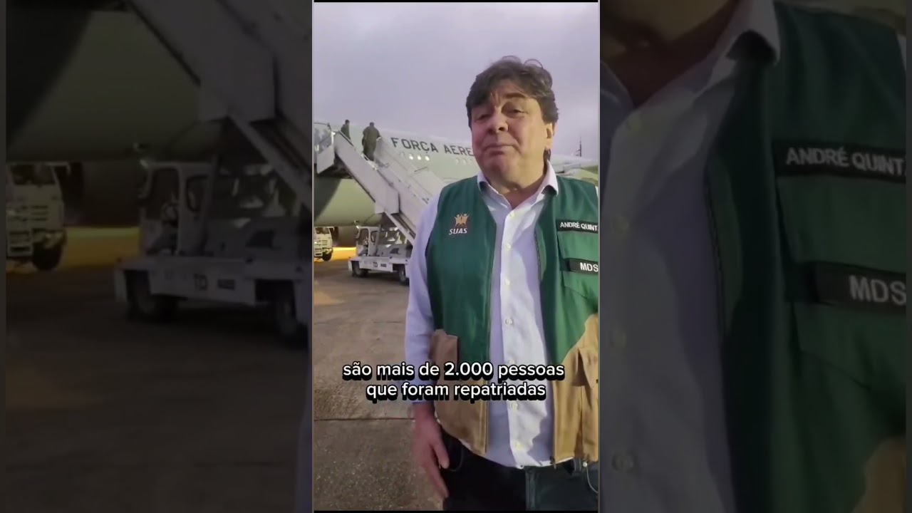 🛬SUAS no receptivo do 10º voo da FAB, dia 05/11, na Operação Raízes do Cedro.