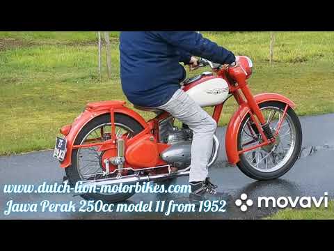 Jawa Perak 250cc model 11 from 1952