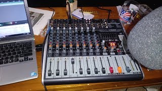 Video thumbnail for Behringer XENYX X1222USB Part 2 (Test and Review sort of) by projectnoel