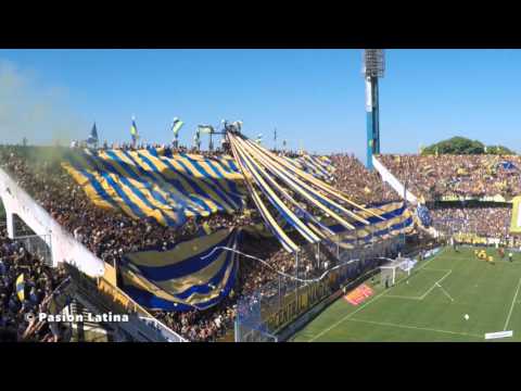 "Rosario Central - NewellÂ´s Old Boys 2:0 (14.02.2016)" Barra: Los Guerreros • Club: Rosario Central