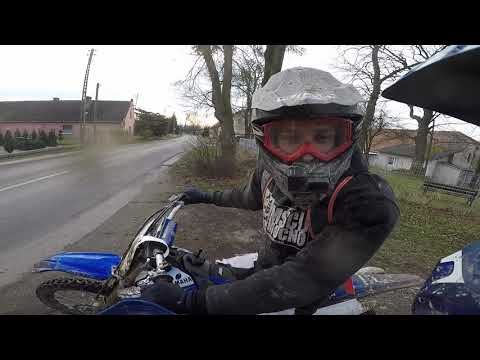 2x Yamaha YZ450f 2011/12 Gościnnie Ralaf Stuntrider