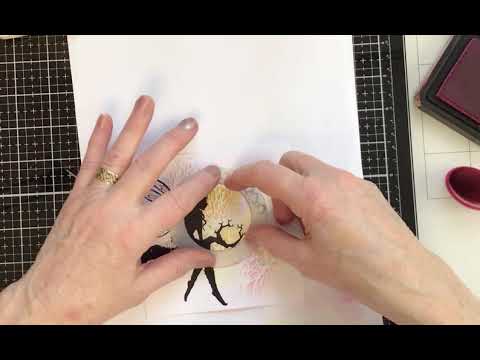 Lavinia Stamps Tree Goddess Luna