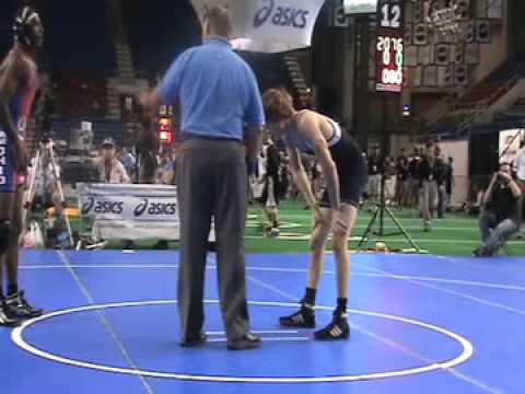 Cadet Freestyle 130  Matt Kelliher (MN) dec. Mark Martin (OH)