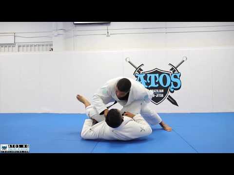 Split pass from DLR guard to side control + wrist lock - Andre Galvao
